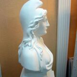 Large bust marianne (reinforced plaster) h76cm