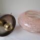 Pink Clichy glass ceiling light