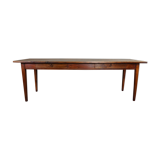 French farmhouse oak dining table circa 1880