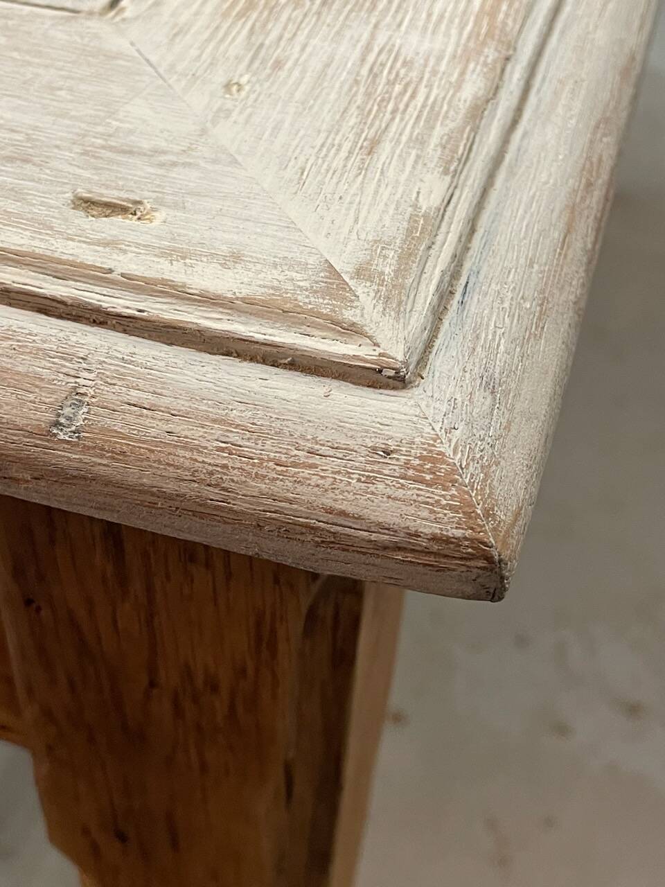 Ancienne table en chêne