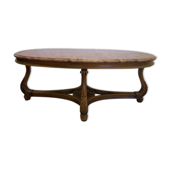 Marble coffee table