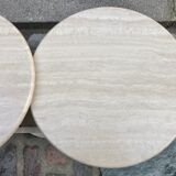 Italian travertine coffee table