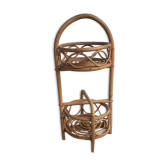 Rattan mini bar