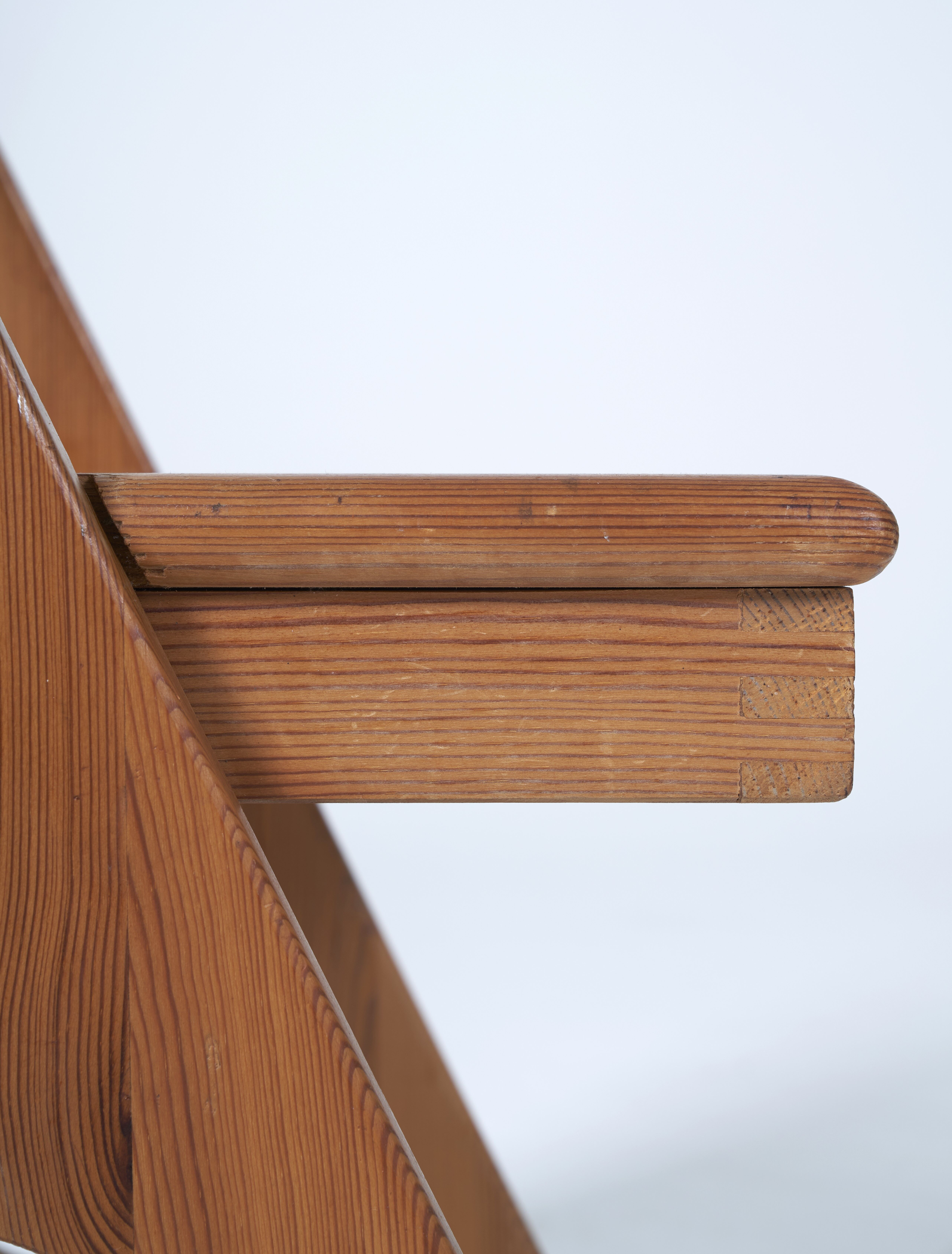 Pine stool Gilbert Marklund 1960s