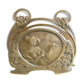 Mail door art nouveau 1900