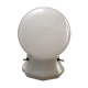 Plafonnier ancien globe opaline blanc porcelaine Ø 15cm Art déco 1930 PETIT MODELE TBE