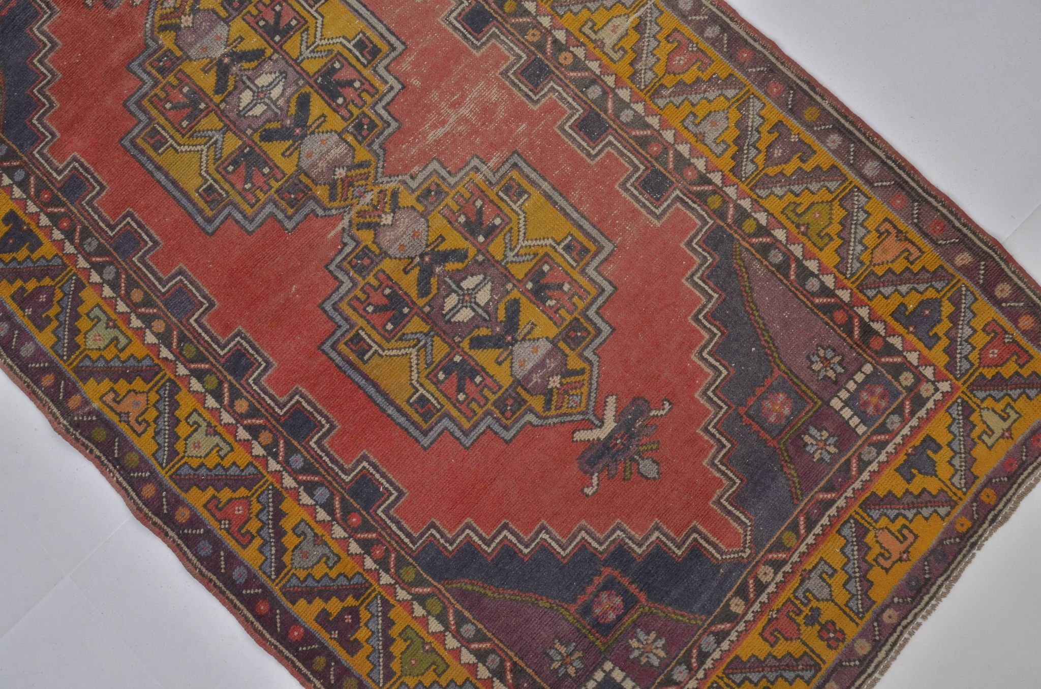 Tapis kurde anatolien noué à la main sku a-2