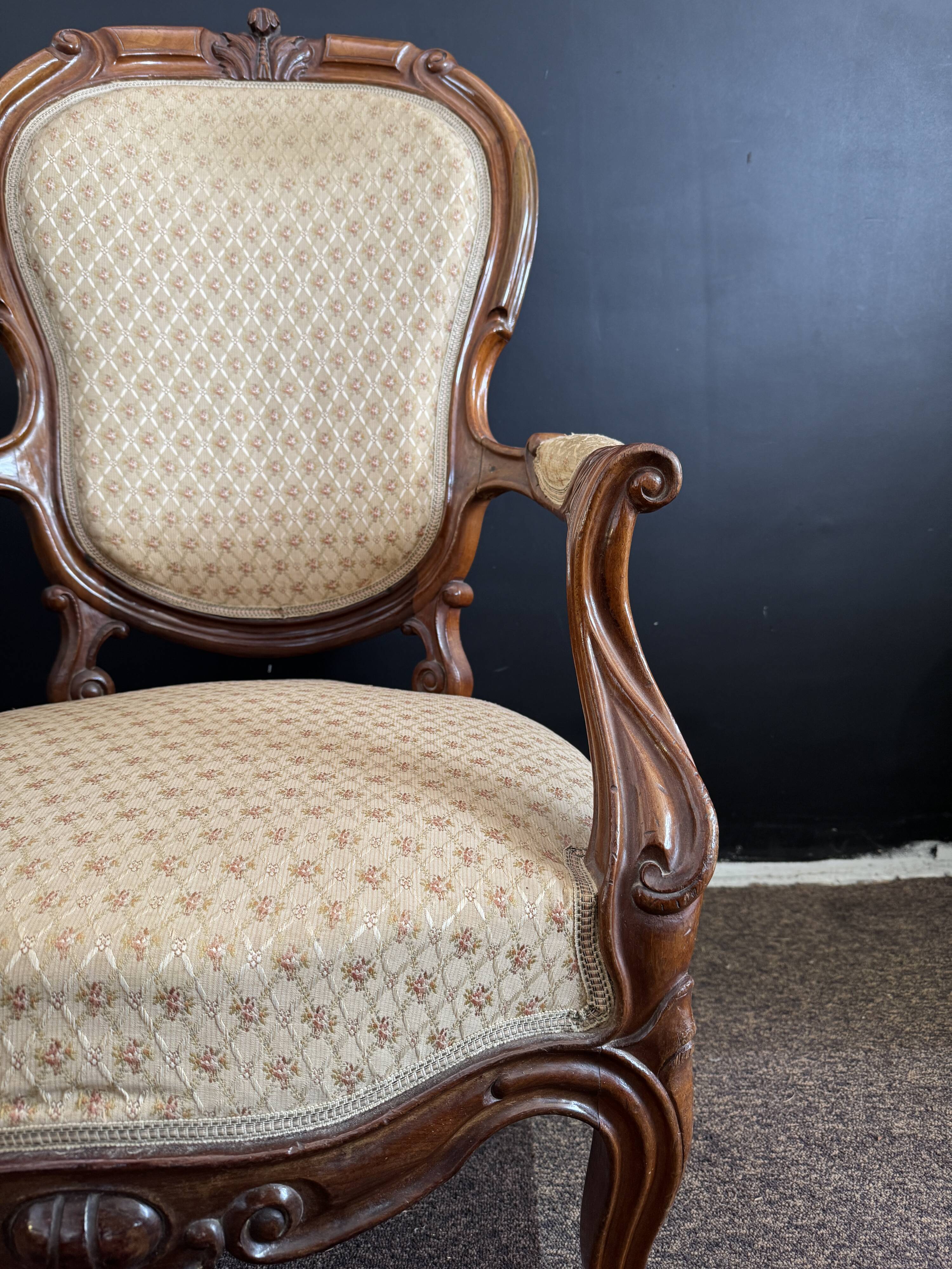 Fauteuil cabriolet – Fin XVIIIe / Début XIXe ?