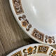 Vintage 70s patterned plates