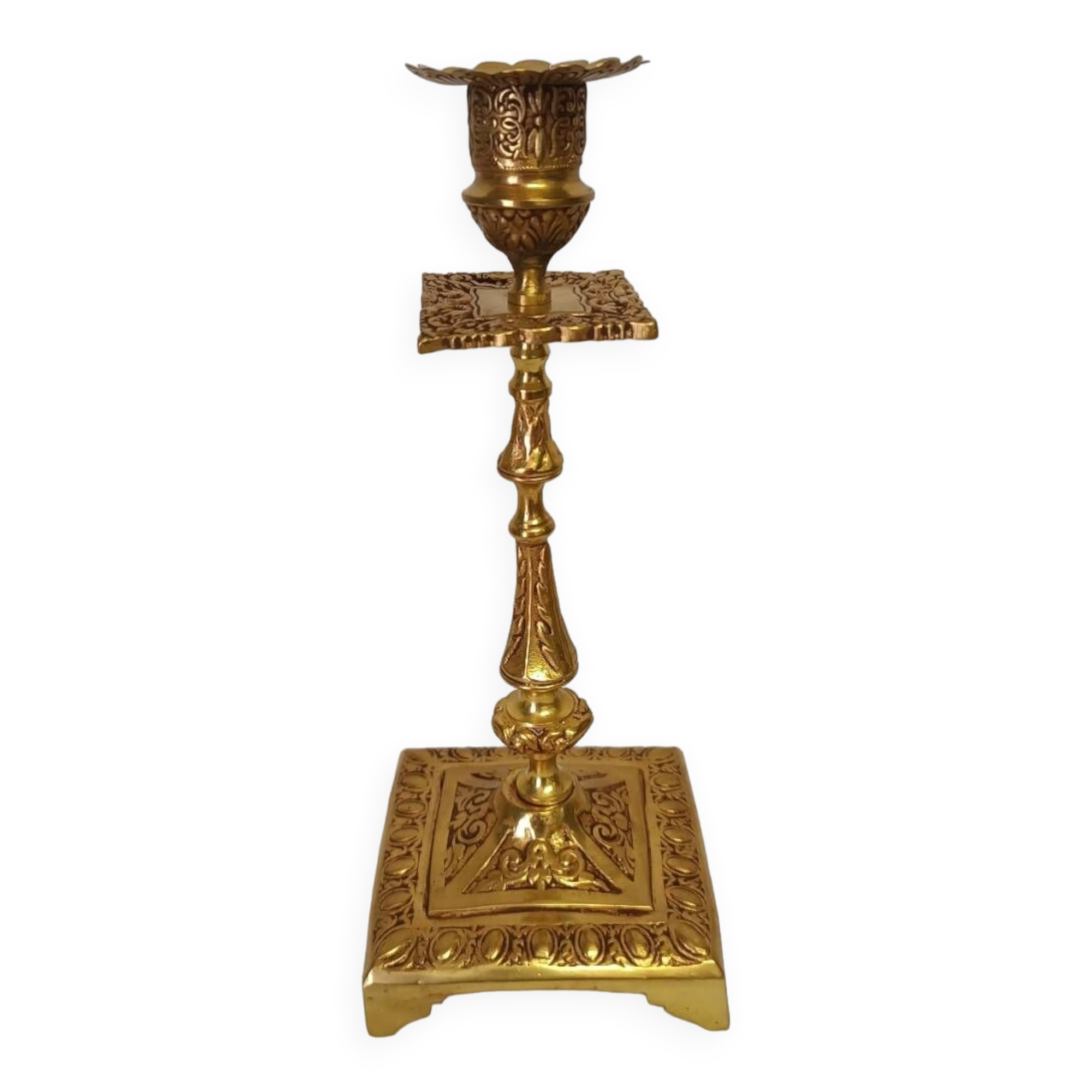 Pair of Victorian candlesticks