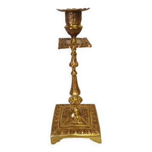 Paire de bougeoirs victorien