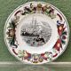 Set of 10 plates Creil & Montereau, Siege of Sebastopol, fine earthenware