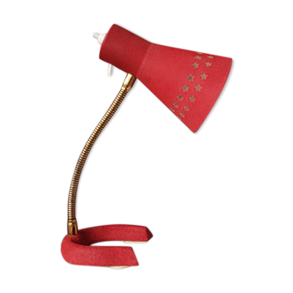 Metal desk lamp Raak Amsterdam 1960 Gooseneck