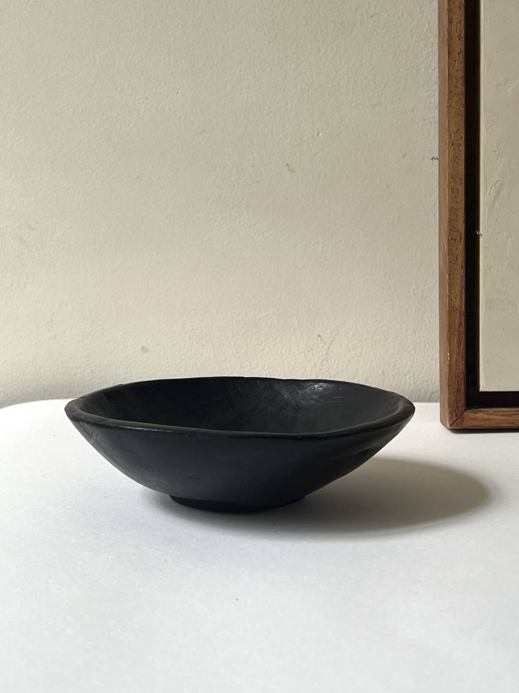 Handmade ebony bowl / catchall.