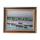 Painting Lucien Gondret 1941, Brittany Morbihan