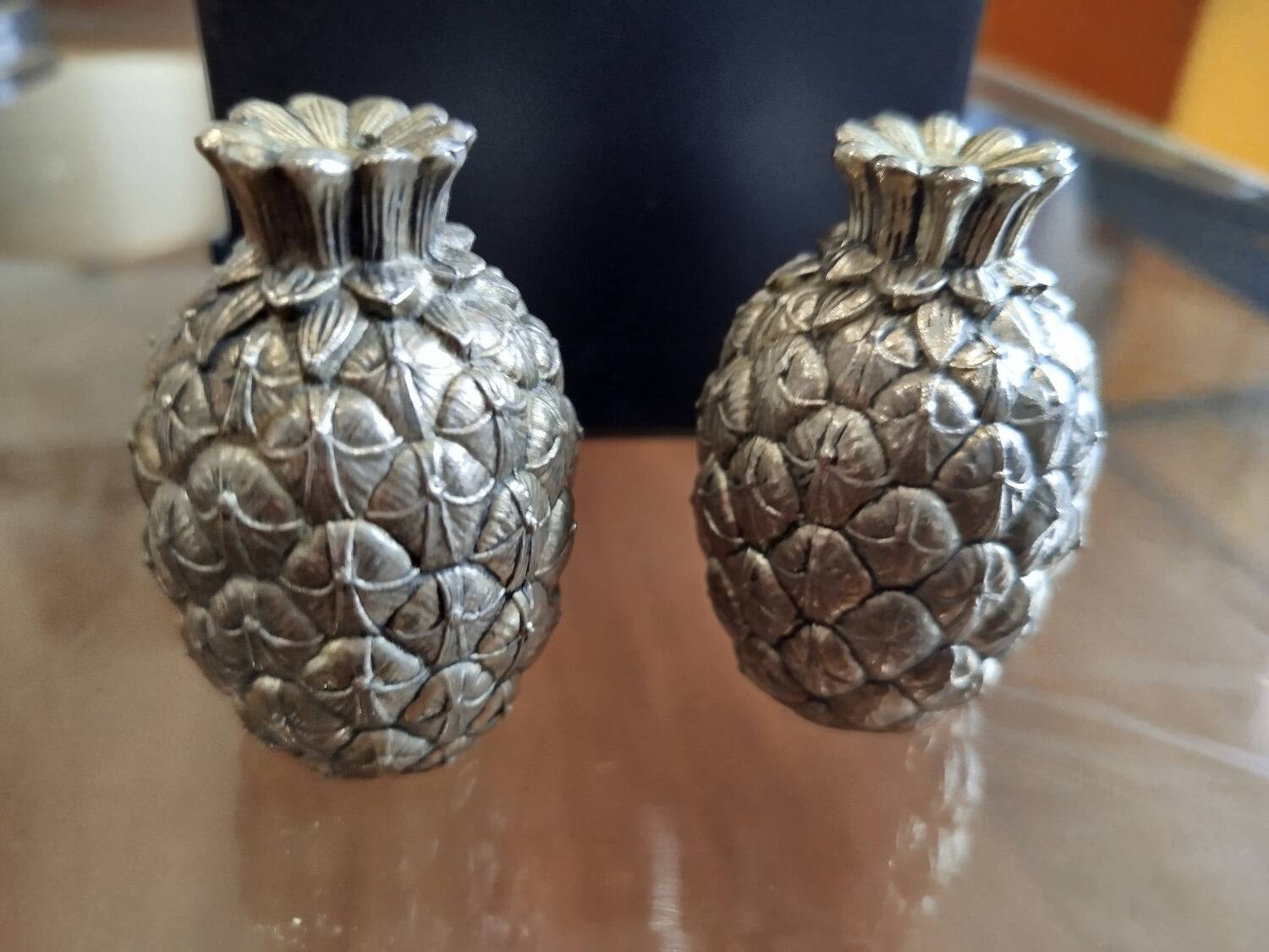 Mauro Manetti Pineapple Salt and Pepper Shaker, 1970s