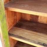 Wooden glass cabinet