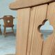 Set of 4 Vintage Tyrolean Dining Room Chairs in Pine, 1970s.