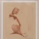 Jean Auguste Vyboud - Two Nude Life Studies