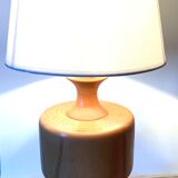 Vintage lamp in light wood