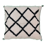 Coussin berbère losanges noirs