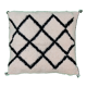 Coussin berbère losanges noirs