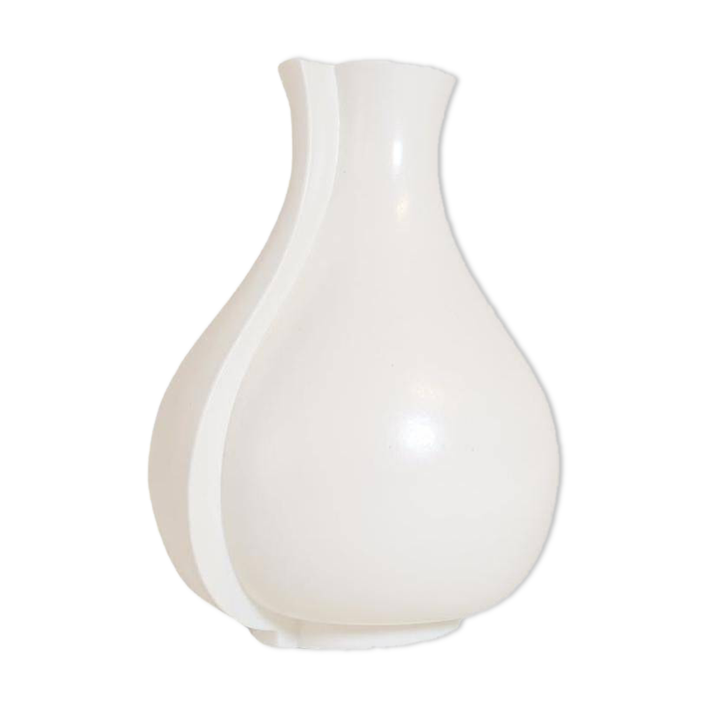 Mid-century modern ceramic vase "Surrea" by Wilhelm Kåge, Gustavsberg, Sweden, 1950s.