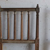 Pair of antique canned chairs Henri II