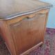 Louis XV desk with 5 drawers in oak