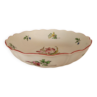 "Fine Street Lamp" salad bowl KG Lunéville
