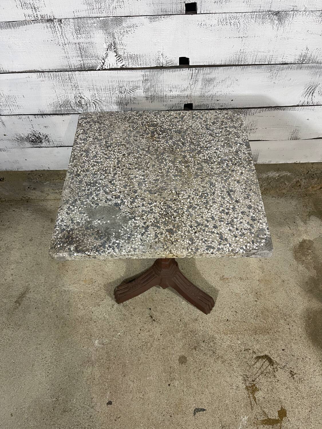 Cast iron bistro table