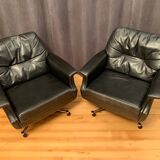 A pair of Möbel Mann armchairs, Germany, 1960s