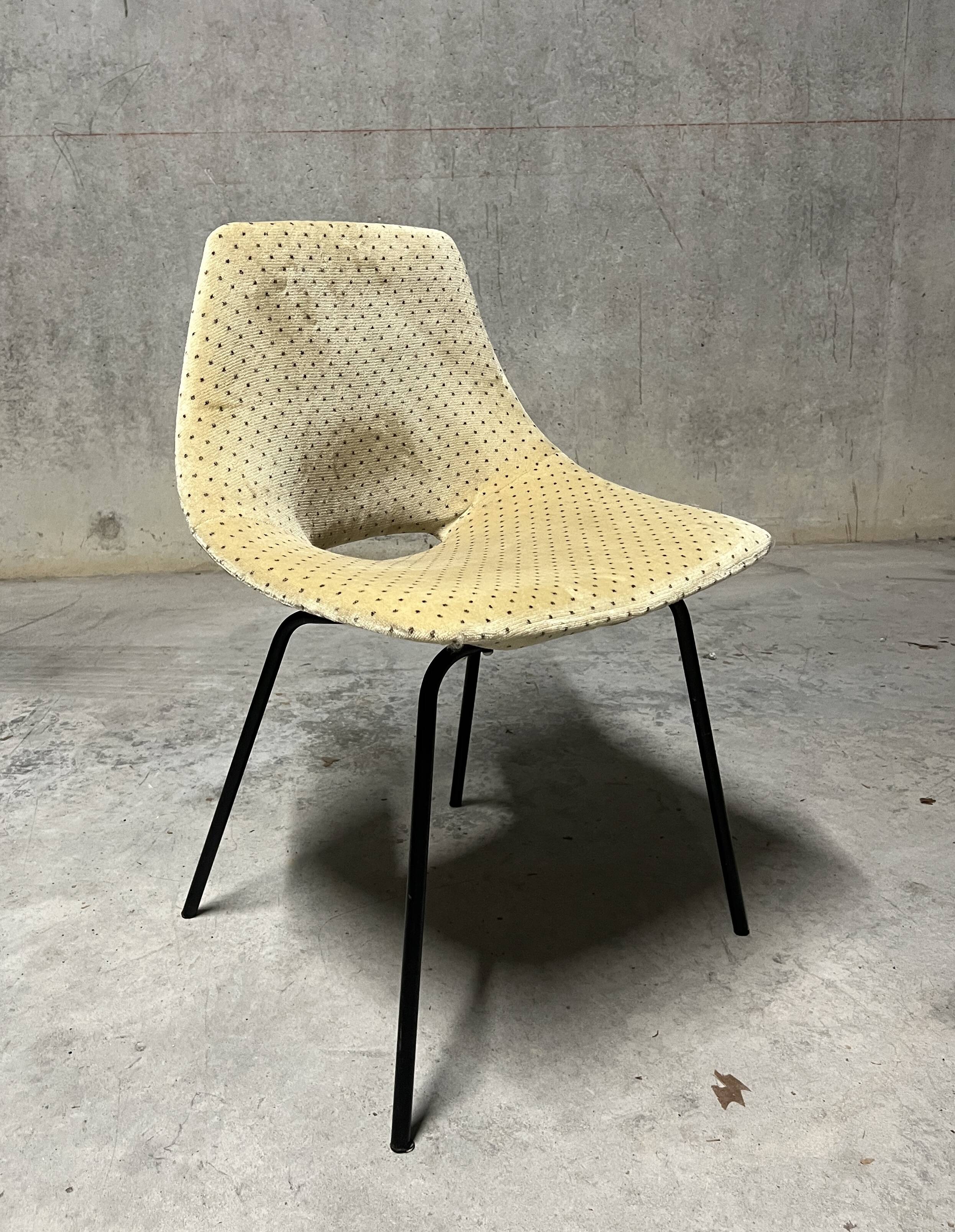 Chaise Tonneau, Amsterdam Pierre Guariche Steiner 1950