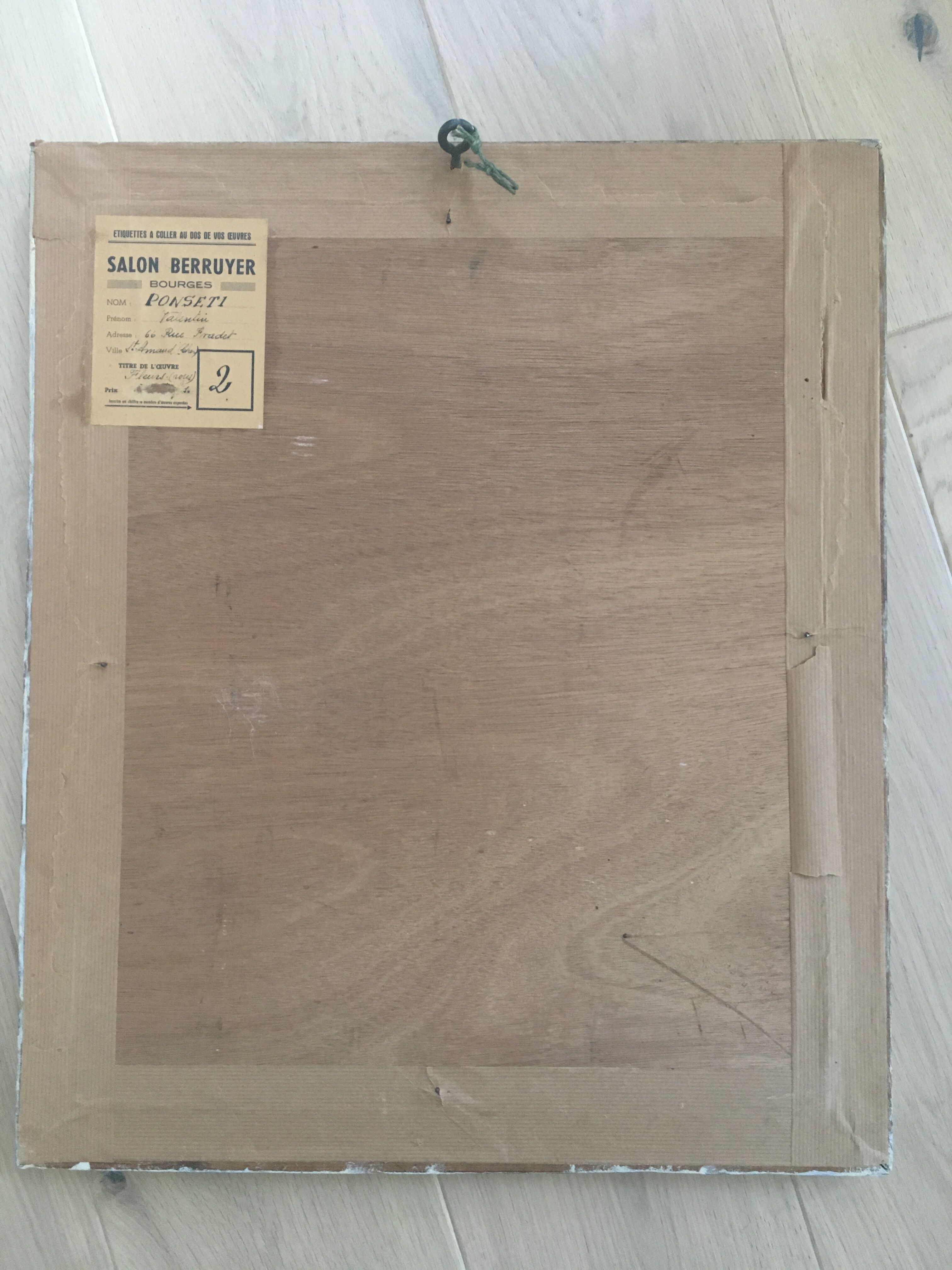 Still life painting / Roses / Valentin Ponseti 1954