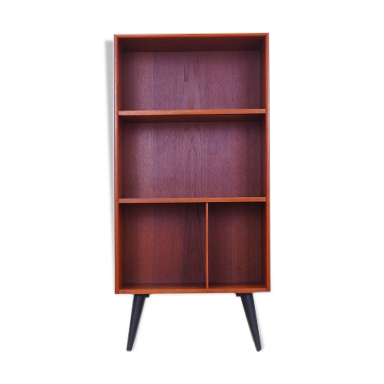 Teak bookcase, Danish design, 1970s, production: Denmark