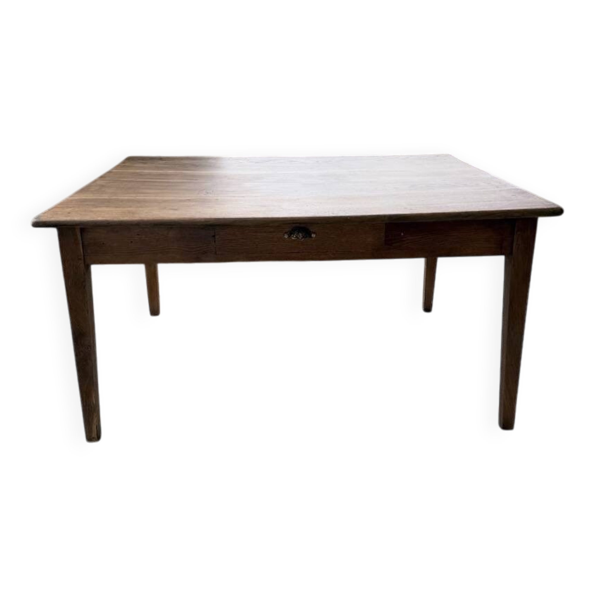 Large “square” oak farmhouse table 1950