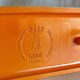 Orange plastic coat rack by Syla - 70's