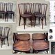 Lot 4 chaises bistrot Baumann et Buchon début XXe