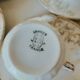 6 tasses à café en porcelaine fine