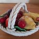Vintage Ceramic Fruit Basket