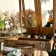 Old collapsible wooden painter's easel