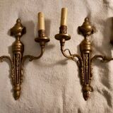 Paire d’Appliques en bronze