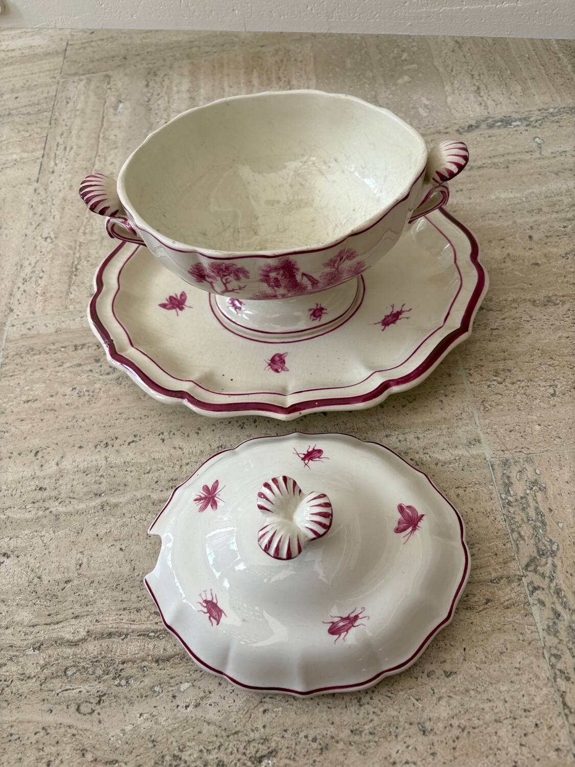 Saucière Limoges Gien