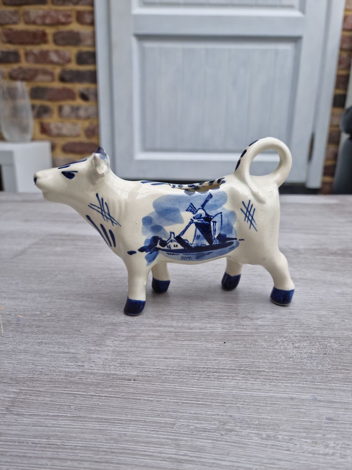 Delft milk jug
