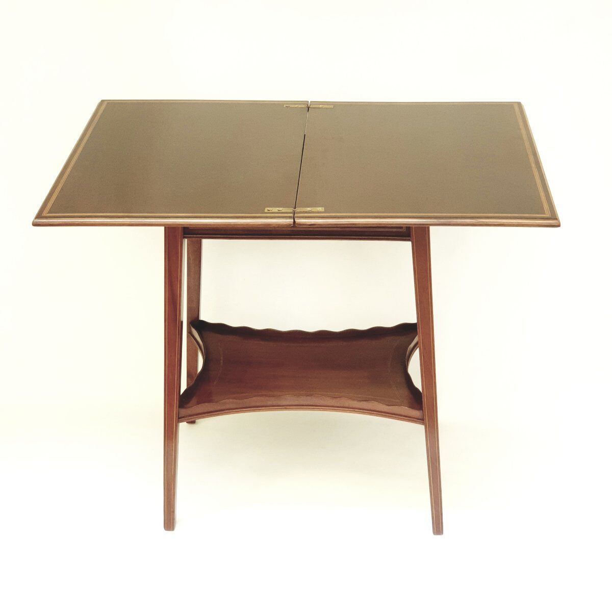 Game table in mahogany England late 19th century early 20th century
