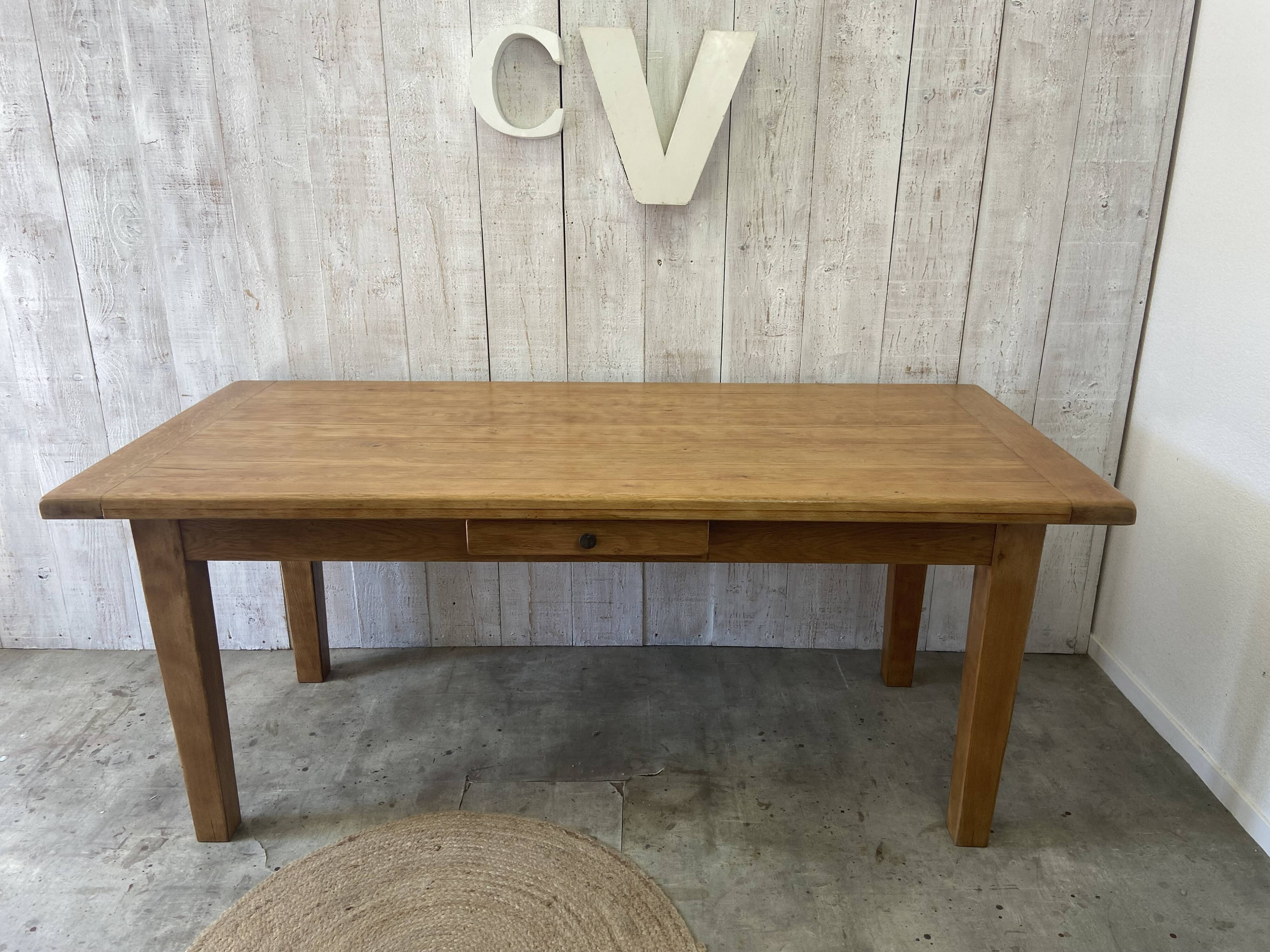 Table de ferme 180/280x80cm