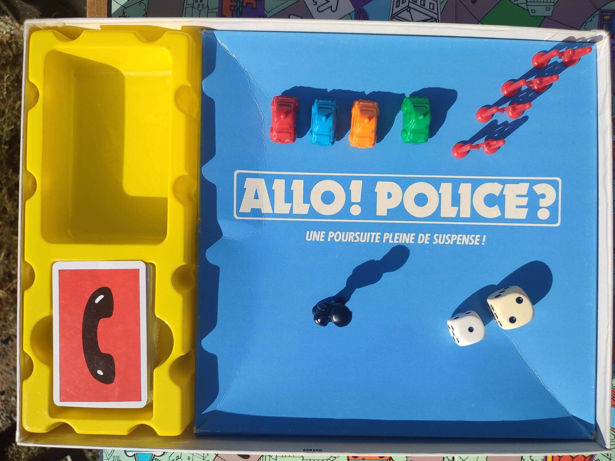 Vintage board game Allo Police? Nathan 1988 Complete