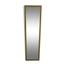 Large elongated gilded mirror