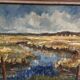 Danish Oil on Canvas Marsklandskap från Ribe” by Niels Mandrup Bruun