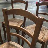 Rustic mulched chairs